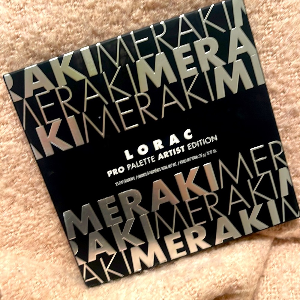 Lorac PRO Palette Artist Edition - Meraki *New In the Box